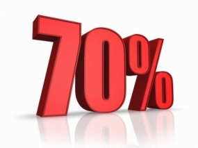  70%